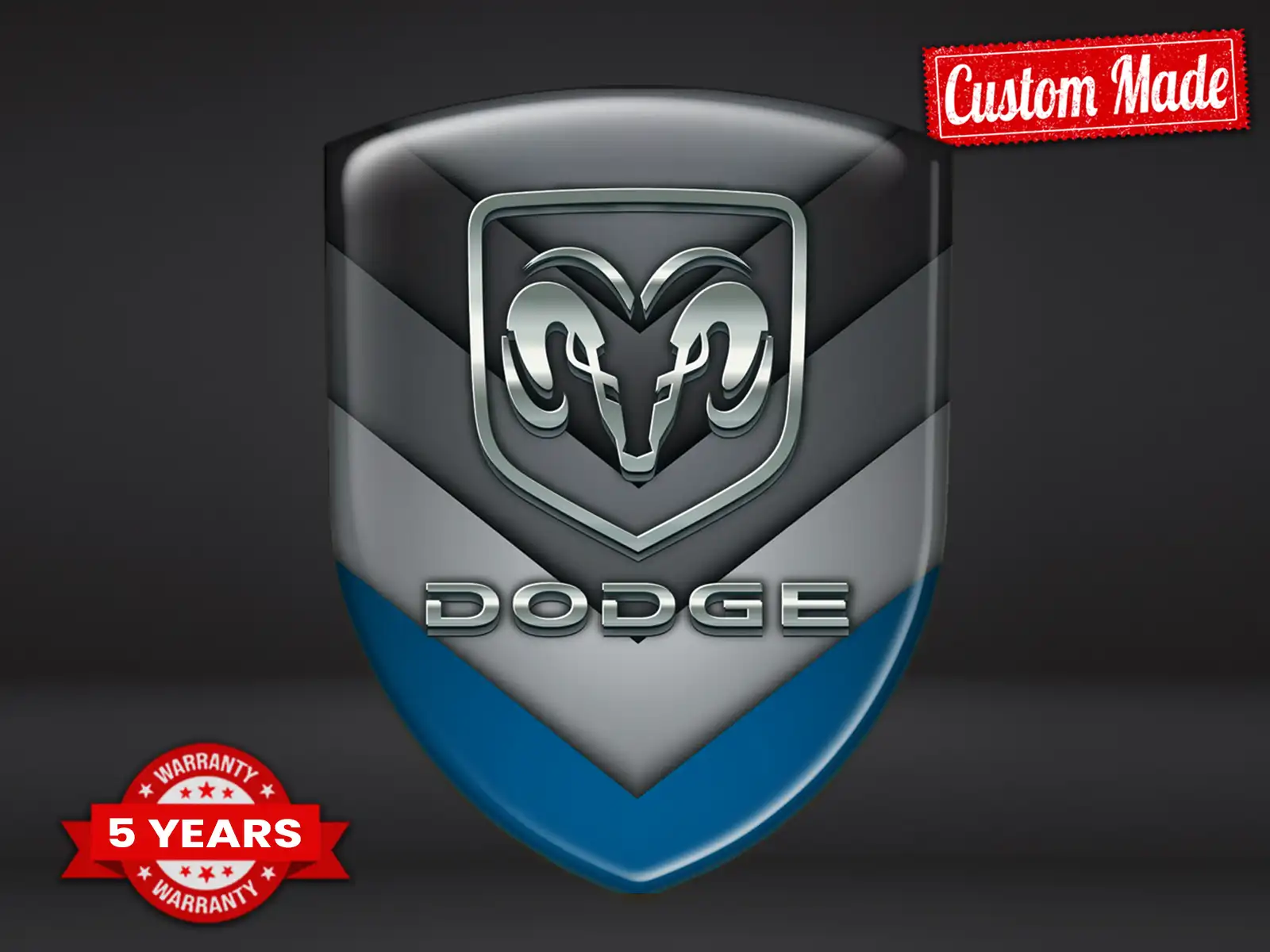 Dodge Badges Auto Pro Max Robustes Élégants Performance
